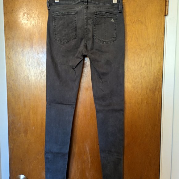 Skinny rag & bone/JEAN with zipper accents 26x28 - Picture 5 of 7